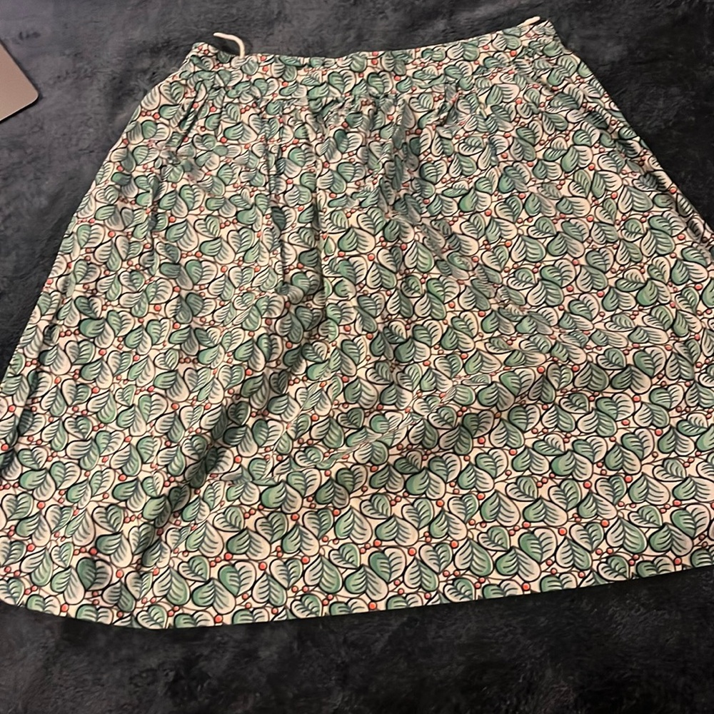 J crew full skirt with pockets